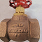 United Brass Works 1" Globe Valve 200 WOG