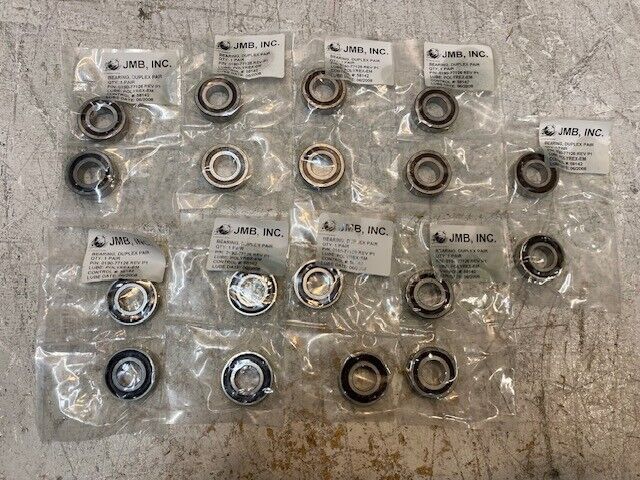 18 Quantity of JMB Inc Bearings ME-1102DL | 0190-77126 Rev P1 | 58142 (18 Qty)