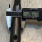 Hydraulic Cylinder Lock Pin Drag Link 20" Long 28mm Ends 10mm Bore 21mm Center