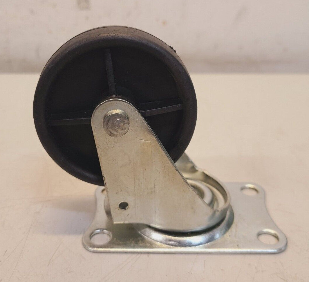 4 Quantity of Heavy Duty Plastic Casters 3" Diameter (4 Qty)