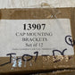 13907 Cap Mounting Brackets Set of 12 for Integra Miltex Homesaver