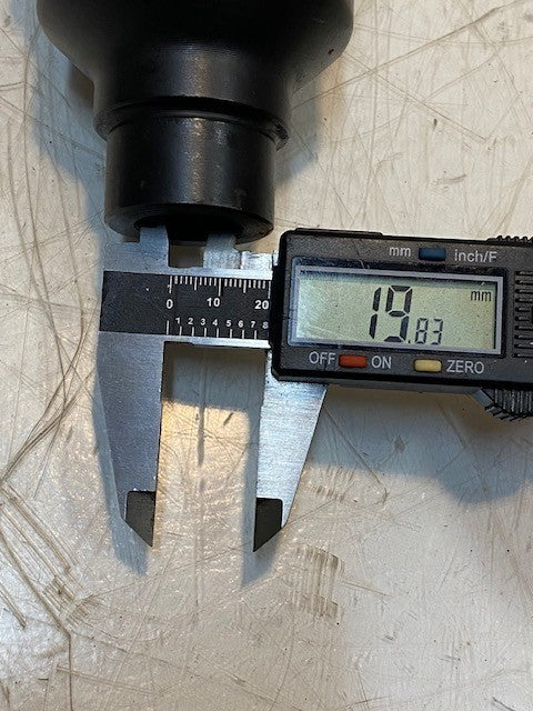 CV Axle Assembly STC-14670-090804 | 18" Long 20mm ID 25mm Shaft 27mm Thread