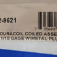 Phillips 15 Feet Duracoil Coiled Assembly 6/12 & 1/10 Gage W/Metal Plugs 22-9621