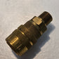 9 Quantity of 1/4" Milton Kwik Change M Style Couplings 1/4" MNPT Brass (9 Qty)