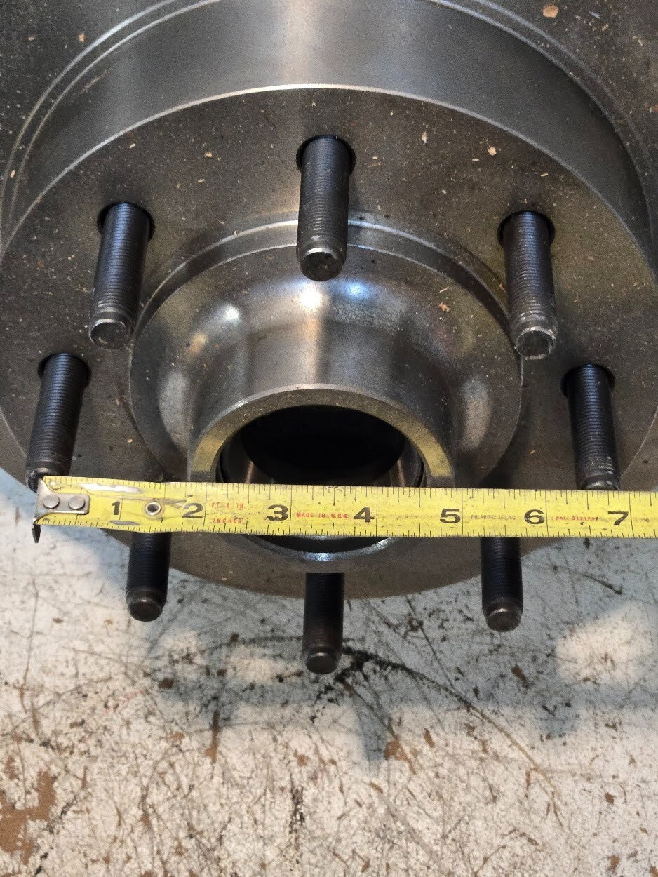 Front Brake Rotor and Hub Assembly BB 11MX 2JJ 8x170mm Bolt Pattern for Ford