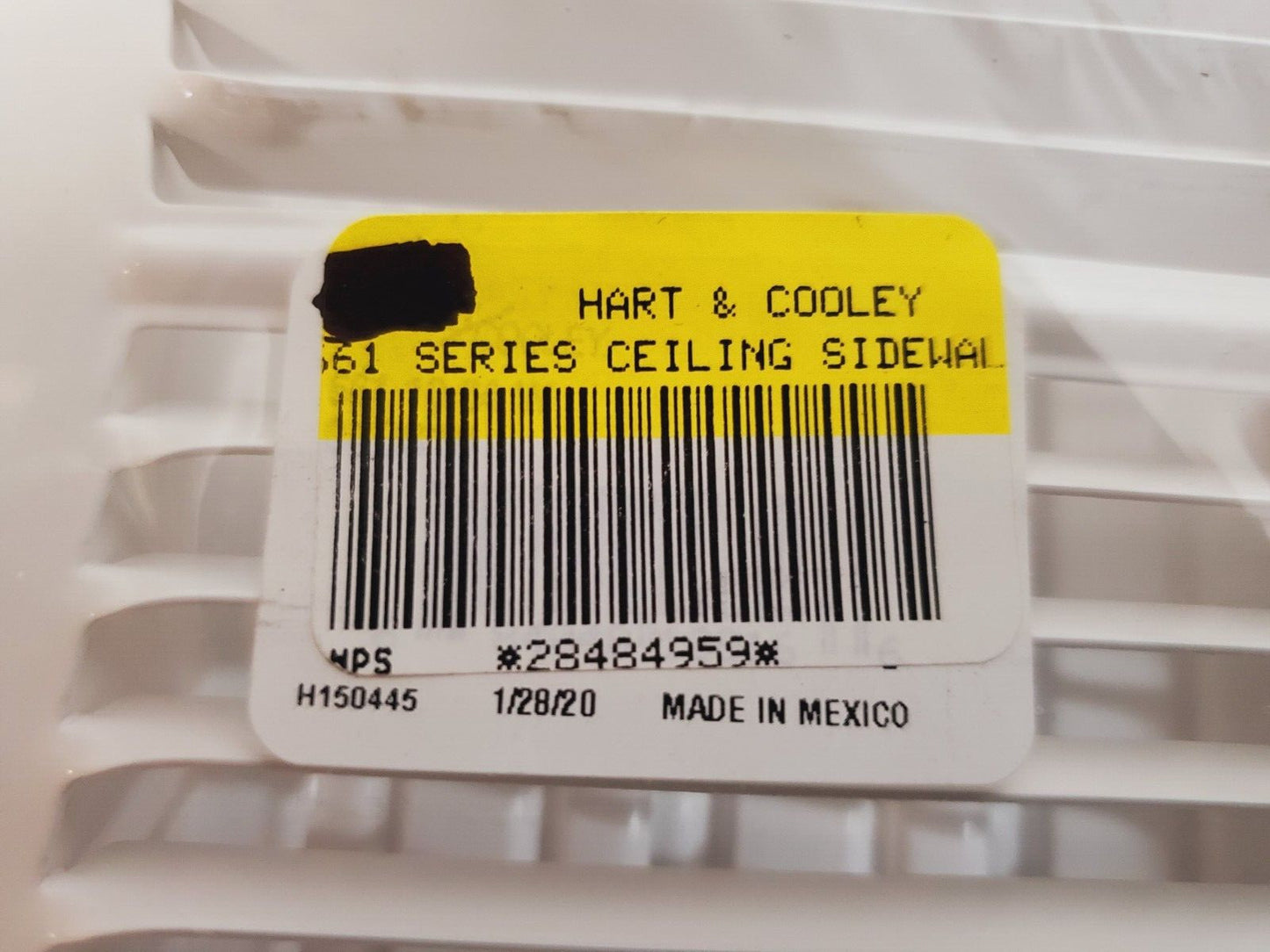 10 Qty Hart & Cooley Series Ceiling  Sidewalls 661 H150445 (10 Qty)