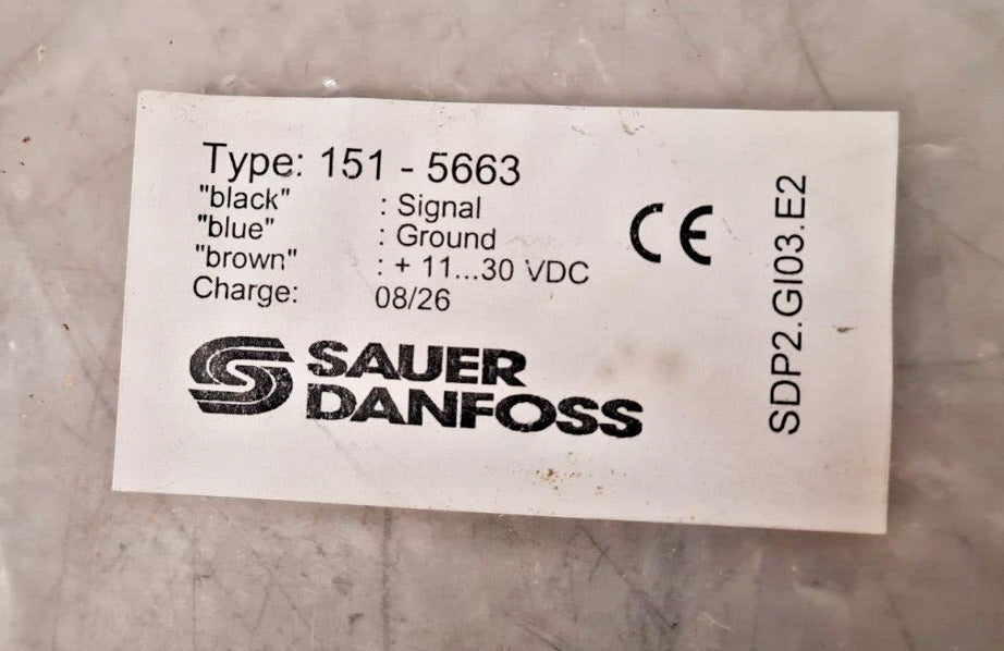 Sauer Danfoss Speed Sensor Brand 151-5663 | SDP2.GI03.E2 | 155R9945