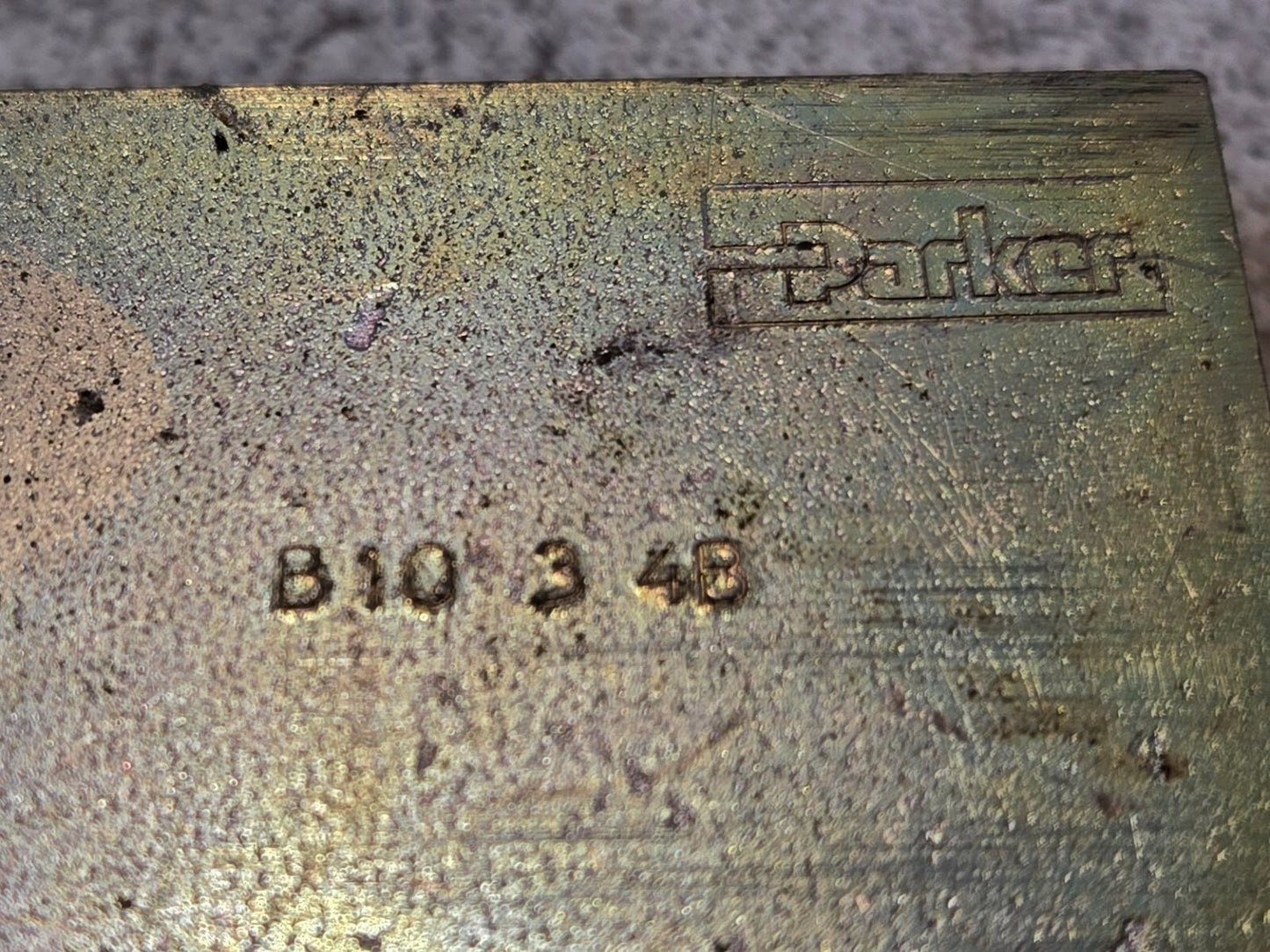 2 Quantity of Parker B10-3-4B Standard Bodies (2 Quantity)