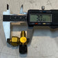 2 Quantity of Robinair 40398 Access Tees 1/4 MFL x 1/4 MFL w/ Core (2 Quantity)
