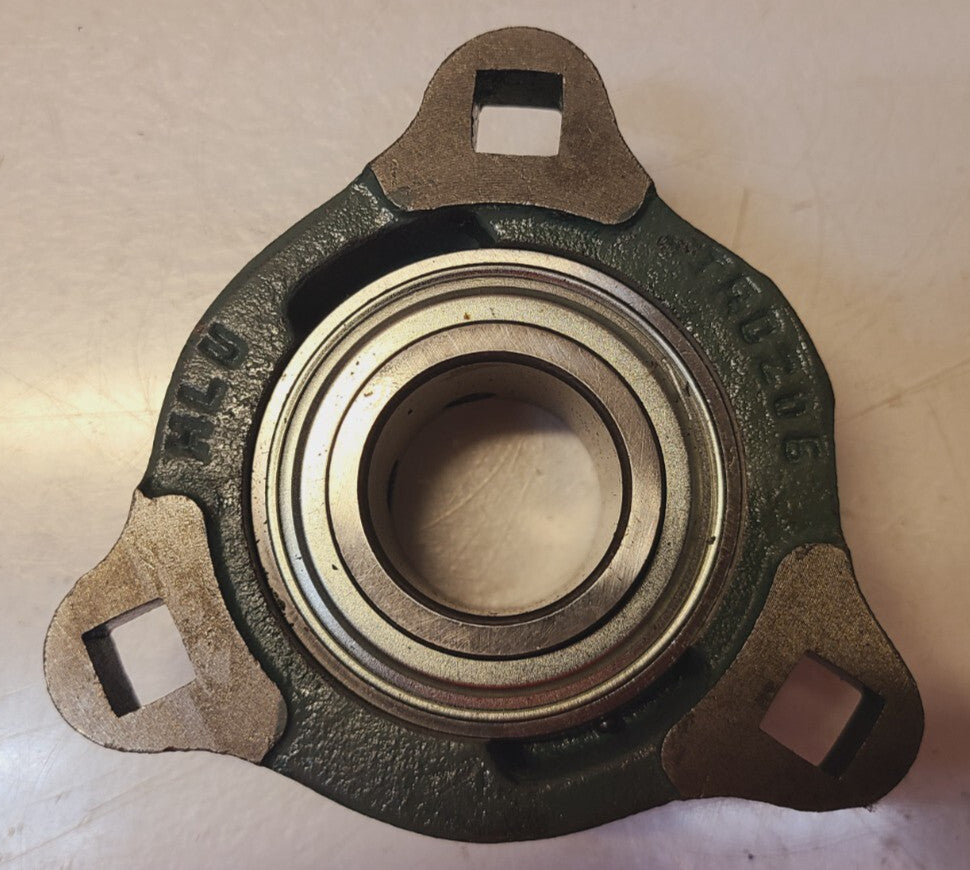 HLU Hi-Light 3-Bolt Flange Bearing SBTRD206-19GH | 10.103