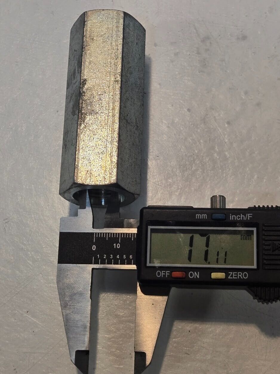 Inline Restrictor Valve FRF-08-078 for Doering | 3" Long 1/2" FPT Ends