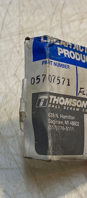 Thomson Saginaw Ball Screw Co. 05707571 Ball Screw Nut Flange 38x83x16mm