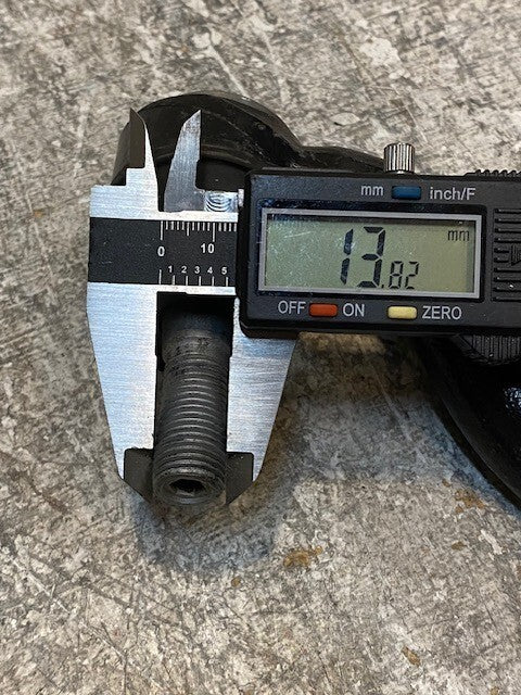 CTR A1 Steering Tie Rod End 10" Long 14mm Thread 16mm ID