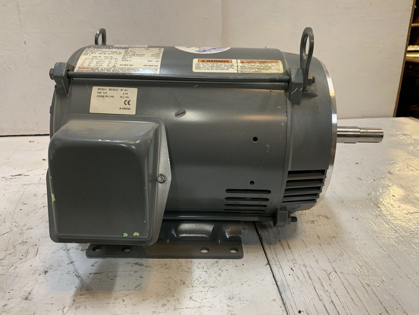 Marathon Electric M321 213TTDW7047 | 7-1/2hp 1745rpm 280-230/460V PH-3 FR-213JM