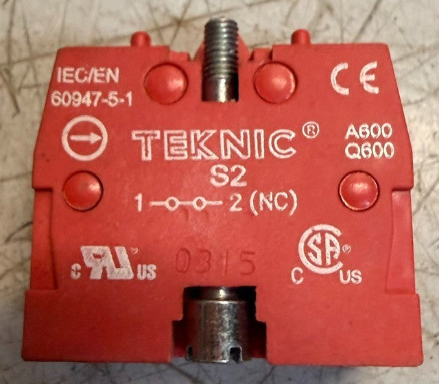 51 Quantity Of Tekic S2 Contact Block 60947-5-1 Push Button Switch Electrical