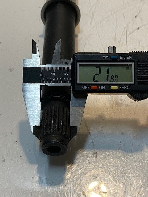 Washing Machine Shaft Bearing 20-Spline 22mm Small End 30mm OD Big End 32mm OD