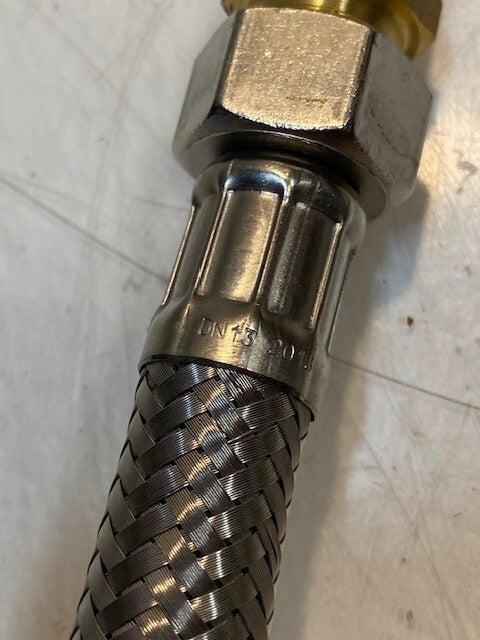 MRG HCI 02/13 DN13 2013 Flexible Braided Hose 12" Long