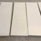 Box Of 5 White Wall Shelves With Installation Kit 15-3/4 Inch Shelf Length
