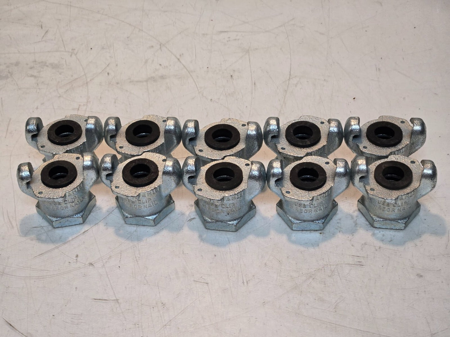 10 Quantity of Dixon AM13 Air King Universal Hose End Couplings 1" FNPT (10 Qty)