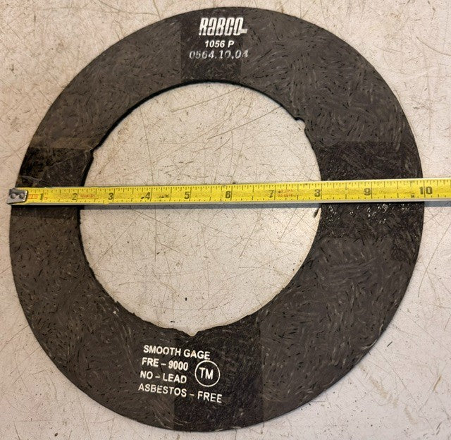 6 Quantity Rabco Asbestos-Free Ring Shaped Clutch Disc Facing 1056P (6 Quantity)