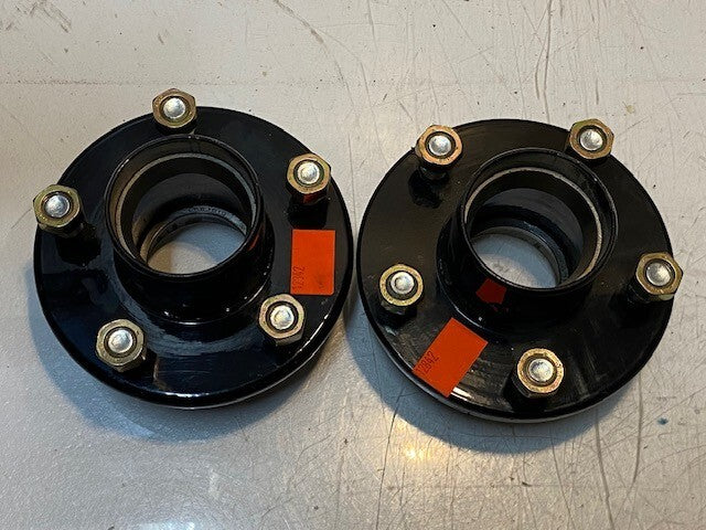 2 Quantity of 5x114mm Bolt Pattern Hub Assemblies 59mm Bore 3-3/4" Tall (2 Qty)