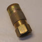 5 Qty. of Milton Kwik Change "T" Style Couplings 3/8" MNPT Brass (5 Qty)