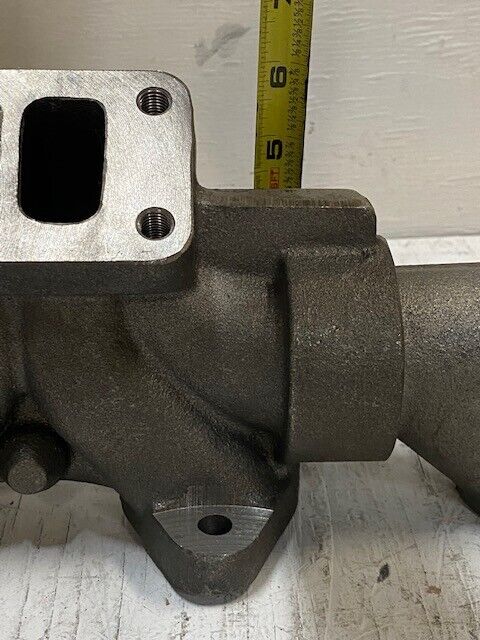 Stock Exhaust Manifold Flange Center Wastegated AK 26" Long 6" Tall 4-1/4" Wide