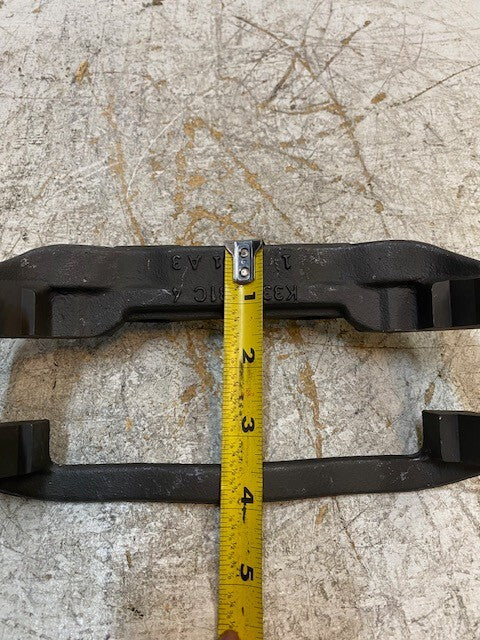 Disc Brake Caliper Bracket K332-081C | 8-1/2" Length 4" Width 15mm Holes