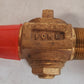 Ford Corporation Stop Valve 3/4" AWWA x Flare Brass