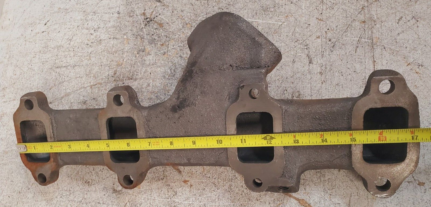 Exhaust Manifold Lenght 17.5" Width 4.5" Height 2"