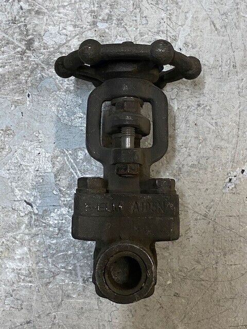 B-ELM | A105N | BFHD | 1/2 800 Forge Steel Rising Stem Gate Valve - USED