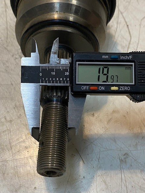 CV Axle Shaft 4670605AB 326691-1 VIB22F8 | 24-1/2" Long 20mm Thread 25-Spline