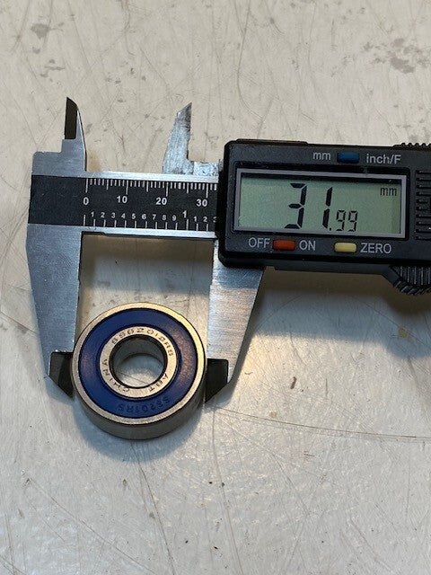 10 Quantity of ABT Bearings S6201RS | SS62012RS | 32mm OD 12mm Bore (10 Qty)