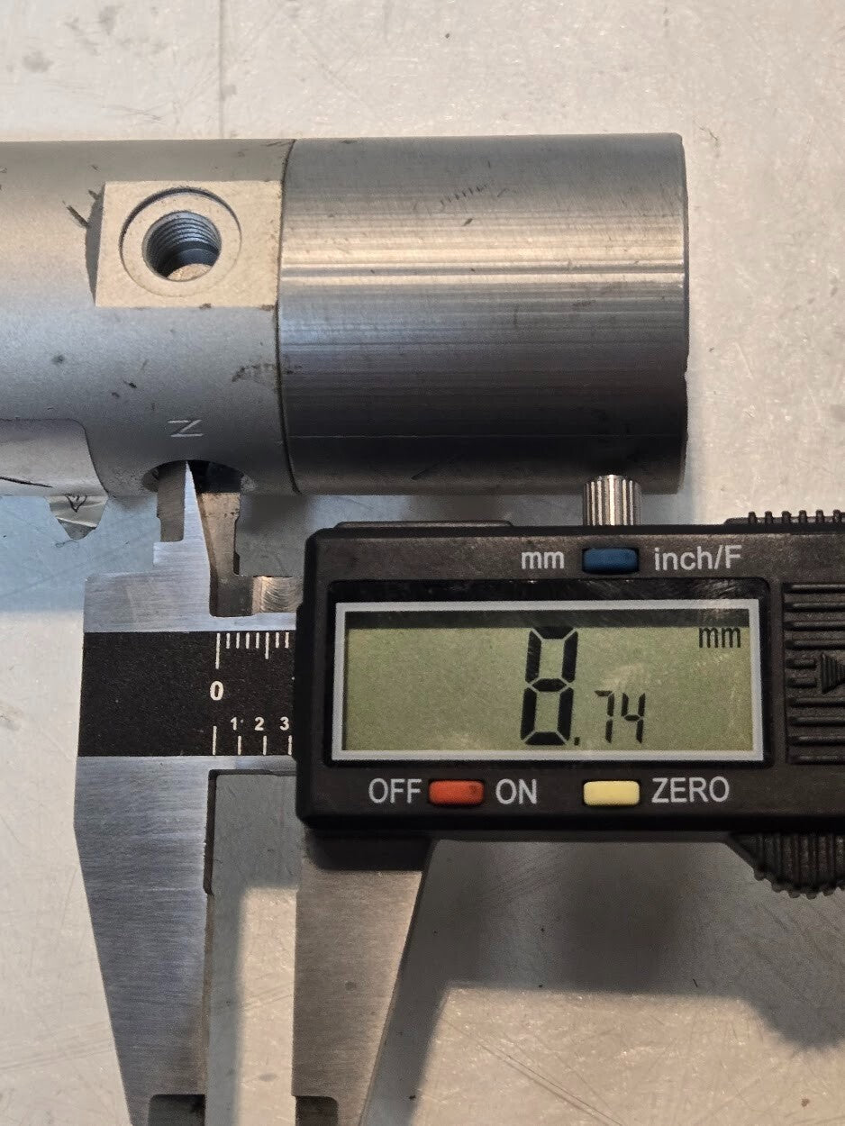 SMC US16377 Pneumatic Cylinder | Maximum Pressure 145 PSI 1.00 MPa | 7" x 1.5"