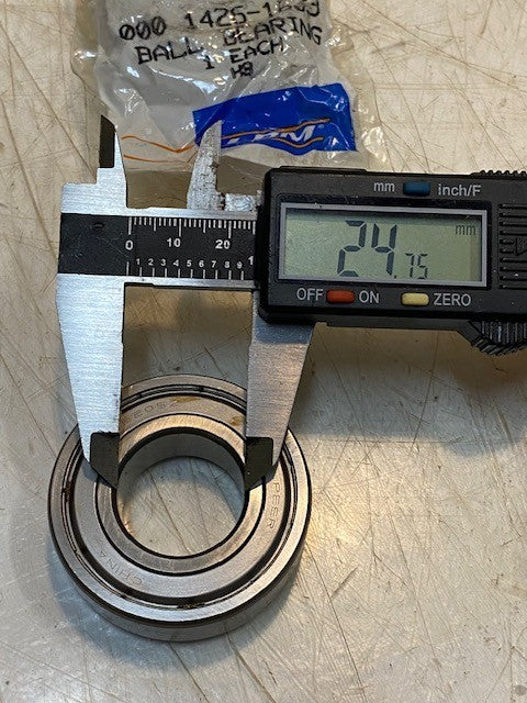 5 Quantity of LPM Ball Bearing 1426-1633 | Peer 6205Z | 25x52x15mm (5 Quantity)
