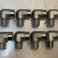 8 Qty of 90 Degree Elbow Female x Male Pipe Fittings 21mm Thread 18mm ID (8 Qty)