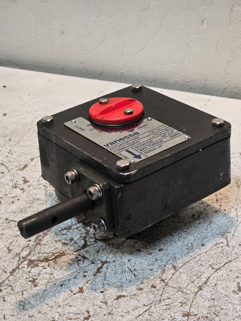 Vanessa OV 10-18 Actuator Valve | Turns/Ratio 10.5/42:1 | Max Torque 400 Nm