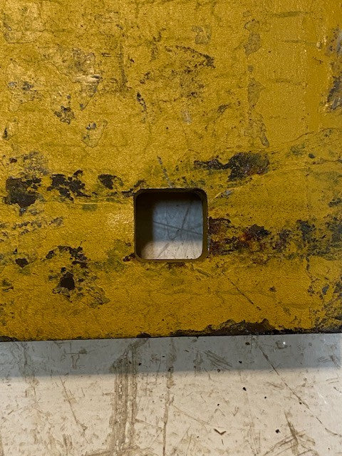 Caterpillar CAT Wear Plate 19-5/8" Long 10" Wide 30mm Bolt Holes 19mm Square