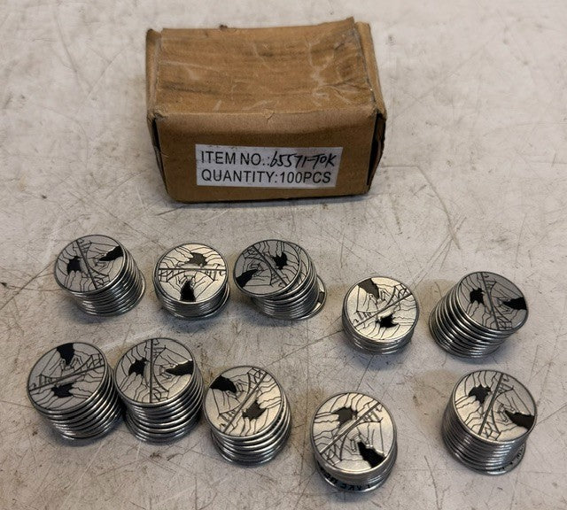 100 Count Of Mike O'Callaghan-Pat Tillma Memorial Bridge Medalian Tokens