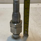 Male Flare Bulkhead Fitting SVHN-12 | 5" L 38mm OD 20mm Male End 19mm Female End