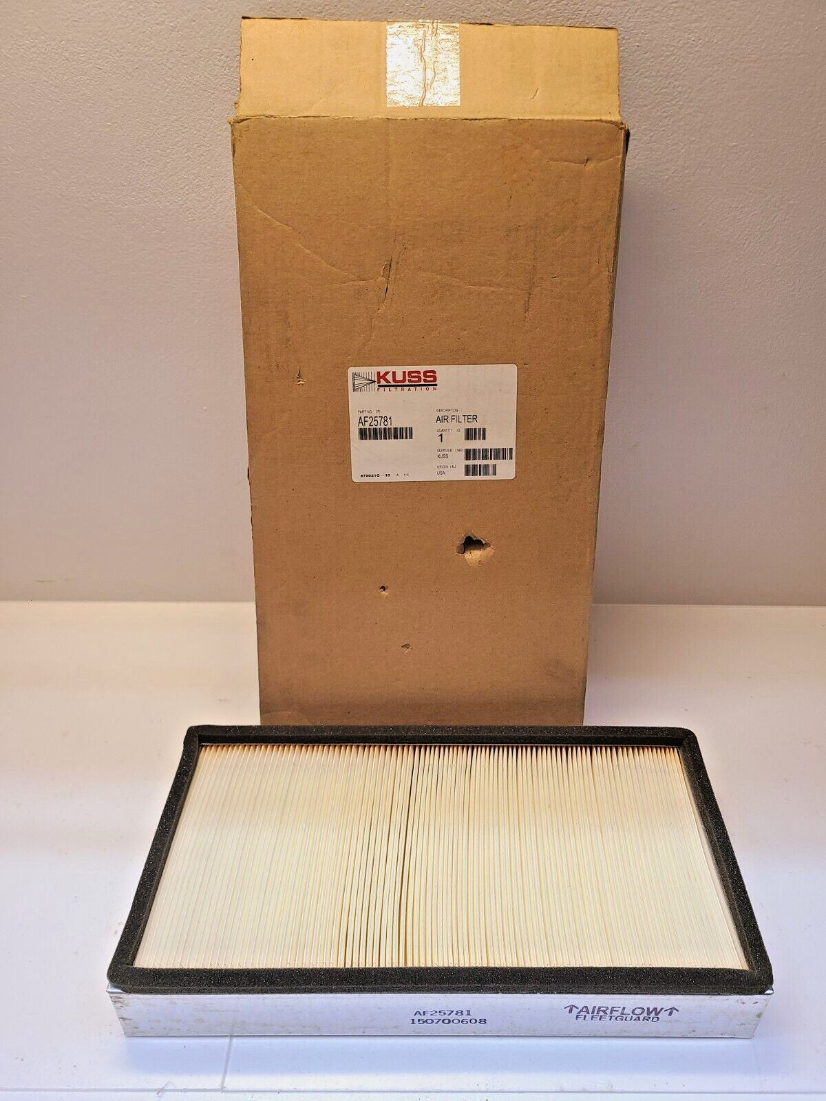 KUSS Air Filter AF25781 | 150700608