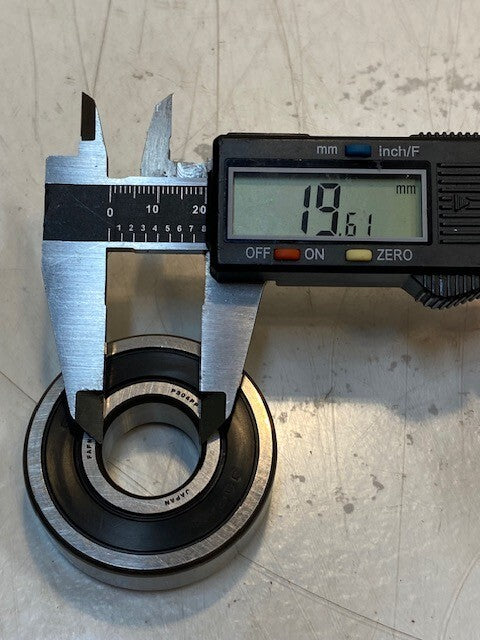 2 Quantity of Fafnir P304PP Single Row Ball Bearings 52x20x15mm (2 Quantity)