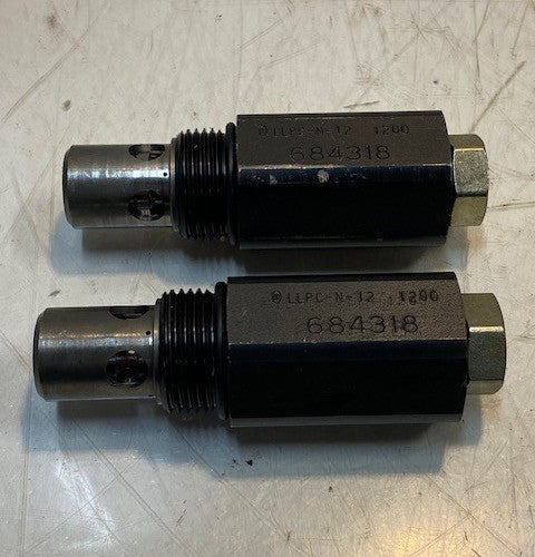 2 Quantity of Hydraulic Valves 684318 | LLPC-N-12 | 1200 (2 Quantity)