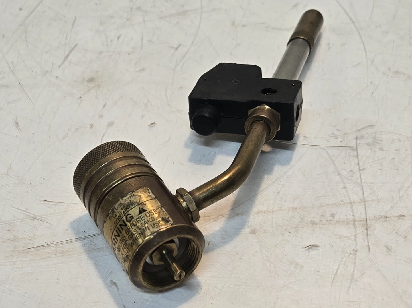 Goss GP 360L 3 07 Propane Hand Torch | Compressed Gas Regulator for LPG & MPS