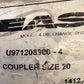EAS Mould & Die Change Systems Industrial Coupler Size 20 | U971208900-4 |