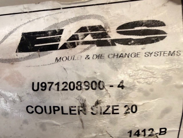 EAS Mould & Die Change Systems Industrial Coupler Size 20 | U971208900-4 |