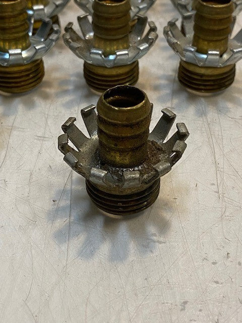 22 Quantity of Heavy Duty Clinch Hose Repair Fittings 5/8" 26mm Thread (22 Qty)