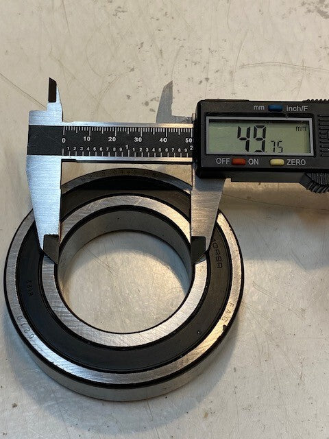 2 Qty of FAG Deep Groove Ball Bearings 6210RSR | B273-0448HB 90x50x20mm (2 Qty)