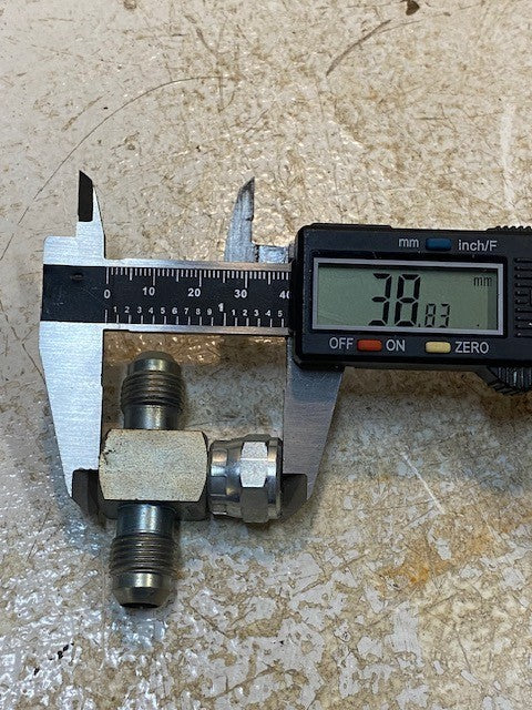 6 Quantity of M-110 Tees JIC Swivel Tee Fittings Hydraulic Tee Adapters (6 Qty)