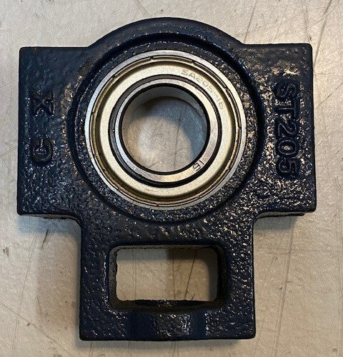 PILLOW BLOCK ST205 W/ UC205-16 INSERT BEARING 25mm BORE 22mm Opening